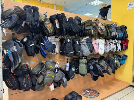 Большой выбор перчаток и рукавиц в "Барсе"! 