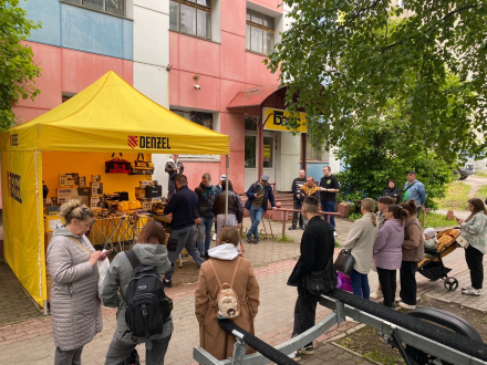 Несмотря на пасмурную погоду, наша выставка в Барсе прошла на УРА! 