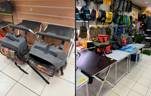 Прекрасная и удобная мебель для ваших поездок на природу, рыбалку, пикник или на дачный участок!