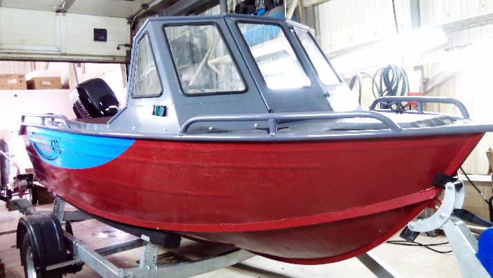 Установка дополнительного оборудования на катер РЕЙД 470