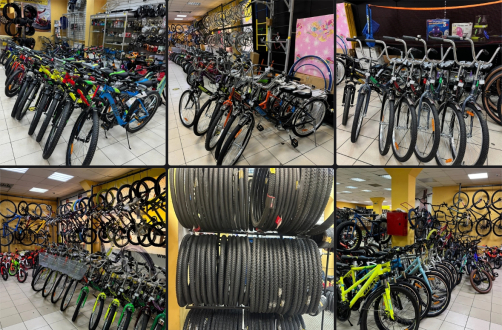Большое поступление крутых велосипедов и велопокрышек. 