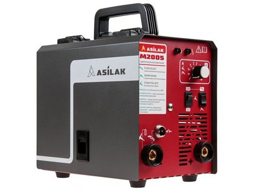 Сварочный аппарат инверторный полуатомат ASILAK M2005 (230В, 20-180 А, 80В, FLUX/MMA/TIG LIFT)