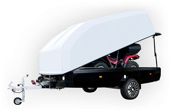 Прицеп Сталкер Touring Optim, пружинная независимая подвеска, R16