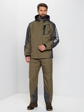 Костюм демисезонный Орегон цвет Хаки/Серый ткань Breathable