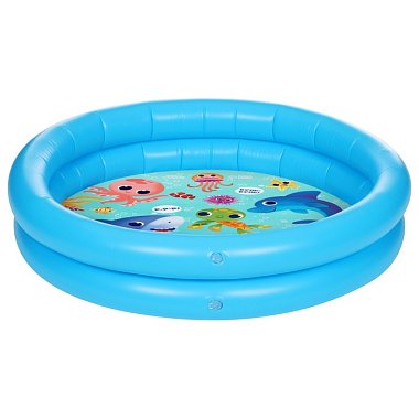 Бассейн надувной Морские малыши, 64*14см