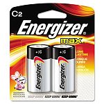 Батарейка Energizer MAX E93/C/LR14 BP2 блистер