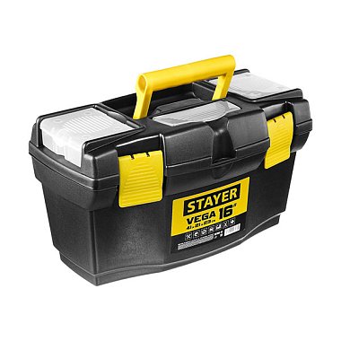 Ящик STAYER для инструмента "VEGA-16" пластиковый, STAYER