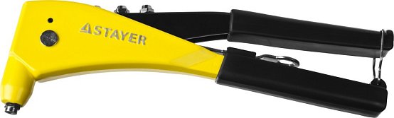 Заклепочник STAYER "RX600" PRO-Fix для алюмин и стальн заклёпок d=2,4/3,2/4,0/4,8 мм, литой корп