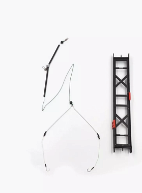 Оснастка фидер. ЯМАН Лещ ( шнур, крючок)