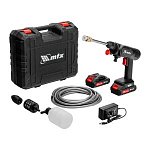 Мойка аккумуляторная MTX А-21-02, 40 бар, 4 л/мин, Li-ion 21В, 2 акк.