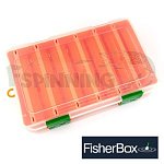 Коробочка двухсторонняя Fisherbox 240D (24*15*05) orange