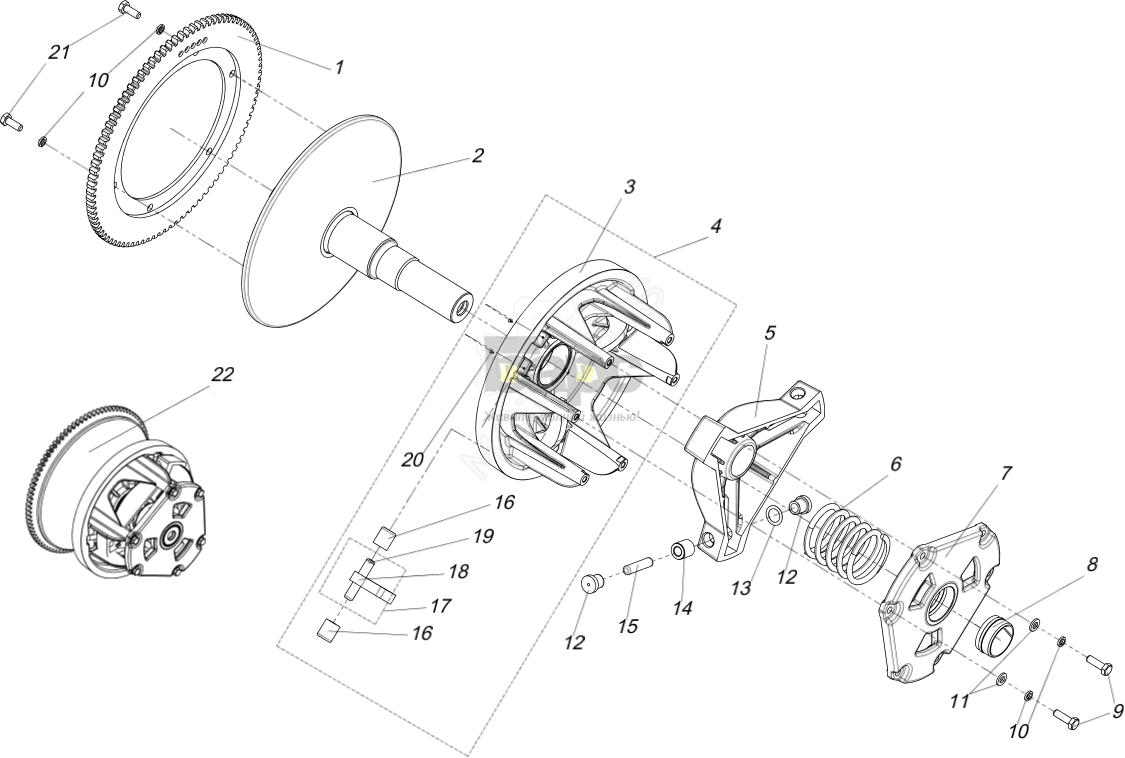 Регулировка вариатора. Вариатор Тайга ст500д. Ремкомплект ведомого вариатора Тайга ст500д. Схема ведомого вариатора снегохода Тайга Варяг 500. Регулировка вариатора снегохода Тайга 500.