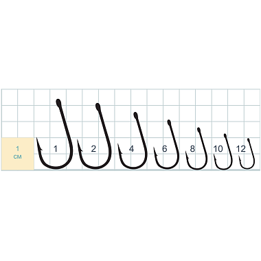 Крючок Gurza All Around CARP RING (10шт)