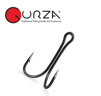 Крючок двойник Gurza DOUBLE WIDE GAP SHANK