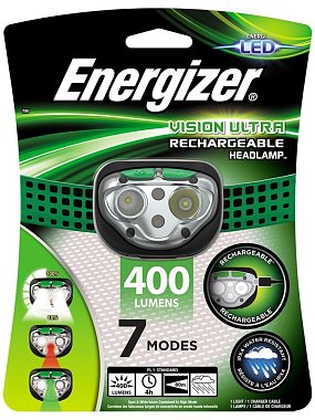 Фонарь налобный HI VISION Rechargeable