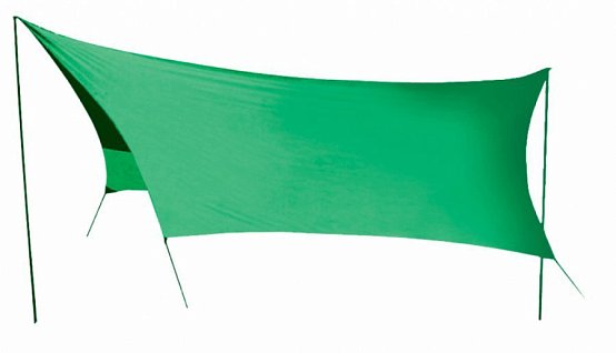 Тент 4,4x4,4 со стойками BTrace (Синий)