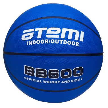 Мяч б/б Atemi BB600, р. 7, резина, 8 панелей