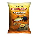 Прикормка DUNAEV КЛАССИКА, 0,9 кг, Карась Жмых Подсолнечника