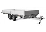 Прицеп МЗСА H 4621-2.30.311 коммерческий, кузов 4,6х2,10х0,4м, п/м 3000 кг, г/п 2212 кг.