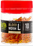 Мотыль искусственный ZUB BLOODWORM машинное масло
