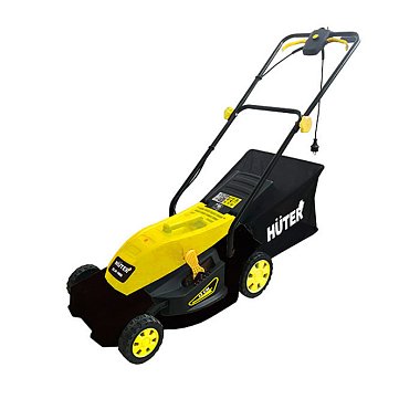 Газонокосилка электрическая HUTER ELM-1800T (1800Вт,травосб. 45л, ширина 420мм,25-55мм,12,4кг)
