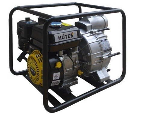 Мотопомпа HUTER MPD-80 (900л/мин., 8/30м., 34кг)