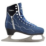 Коньки фигурные СК Fashion LUX Jieans Blue