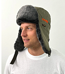 Шапка-ушанка Crodis цв. хаки тк.Оксфорд