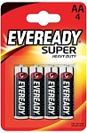 Батарейка Energizer EVEREADY SHD AA/R6 FSB4 блистер