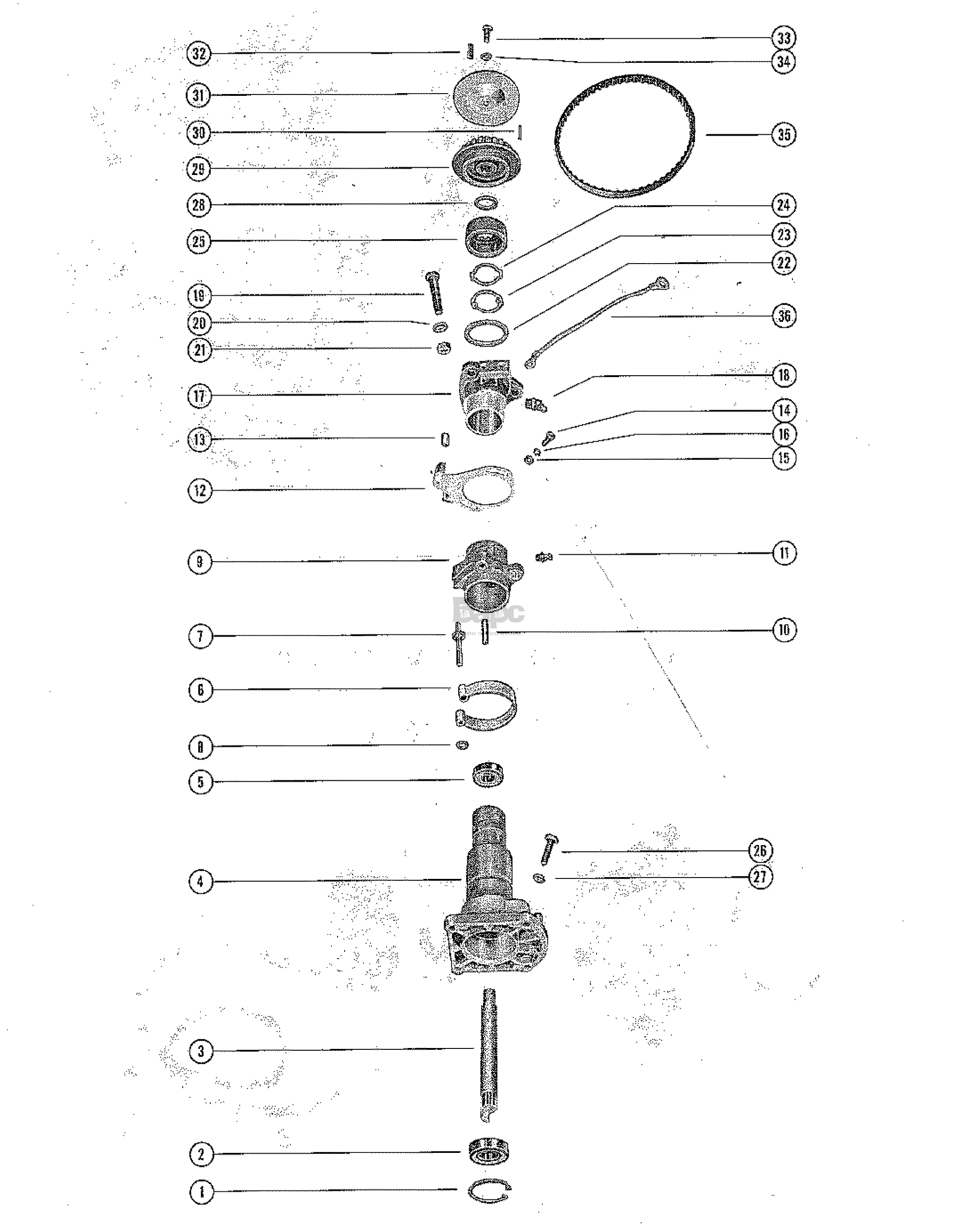 DISTRIBUTOR ADAPTOR AND PILOT ASSEMBLY