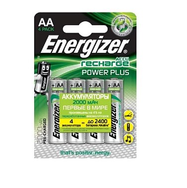 Аккумуляторы ENR Power Plus NH15 2000 bp 4 Pre-Ch 4шт (пальч)
