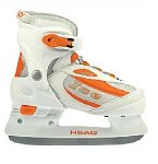 Коньки раздвижные ICEWAY Saimaa, размер M (35-38), красные