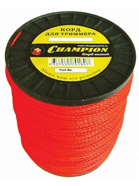 Леска 2,4 мм Champion Square Twist DUO (витой квадрат) 1 м (262 м)