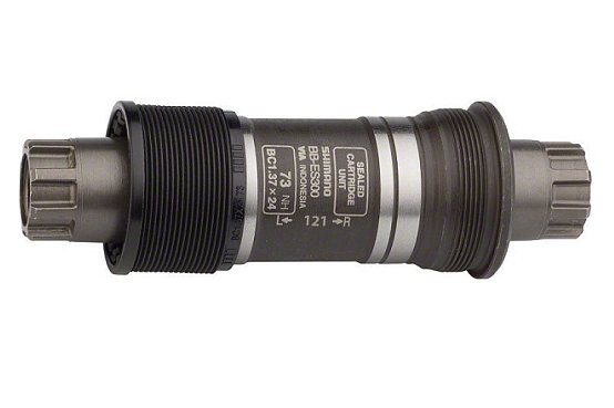 Каретка Shimano, ES300, 73/121, б/болтов Octalink
