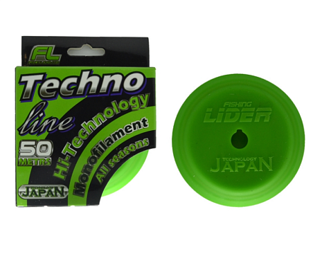 Леска Fishinglider Techno Line ( 50 м ) силиконовая шпуля