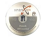 Пули пневматические SPOTON Hawk, калибр 4,5мм, 0,67 гр (400 шт)