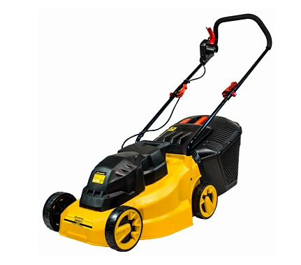 Газонокосилка эл. CHAMPION EM3813 (1300Вт пласт.травосб. 35л ширина 380мм 20-60мм, 12,8кг)