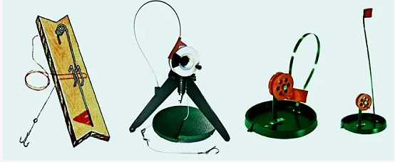 Жерлица-поставушка оснащенная