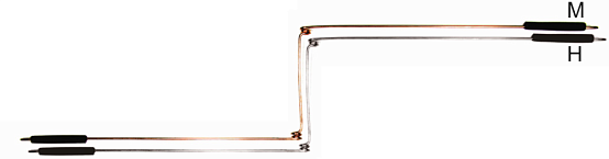 Отвод Коромысло двуплечевой 220мм / ПИРС