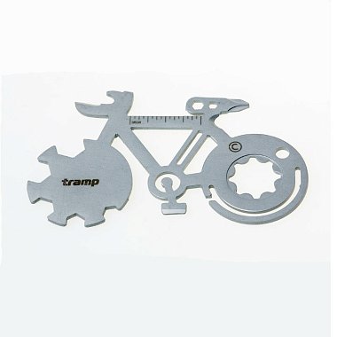 Карта-мультитул Tramp  Bicycle (Сталь )