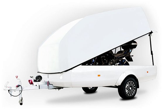 Прицеп Сталкер Grey, рессорная подвеска, R14