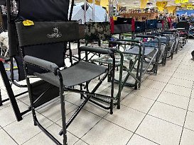 Большое поступление стульев, шезлонгов в магазинах БАРС!