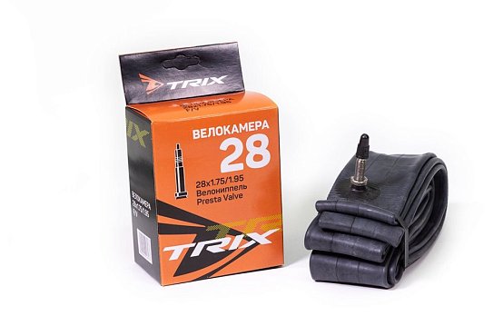 Велокамера 28" TRIX 1,75 AV