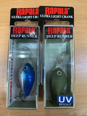Воблер Rapala ULC03 (30мм / 4гр / 1.2 - 2.4м)