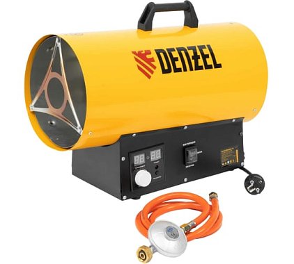 Тепловая газовая пушка DENZEL GHG-15i, 15 кВт, цифровой термостат, пропан-бутан