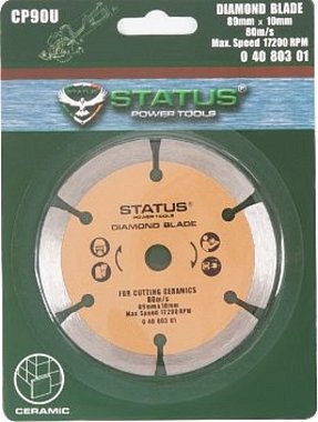 Пильный диск CP90U(Алмазный 80T 89х10х1,8)