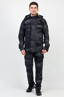 Костюм TRITON Keeper(хлопок/ Серо-черный)
