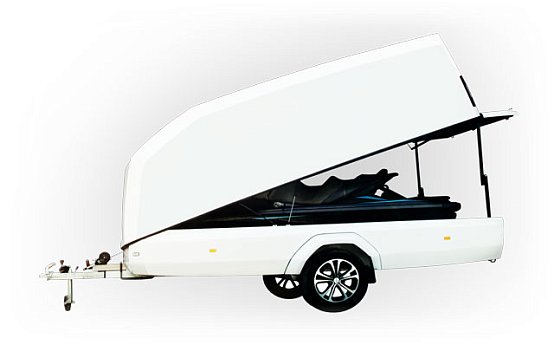 Прицеп Сталкер Touring L MAX Optim, независимая пружинная подвеска, R16