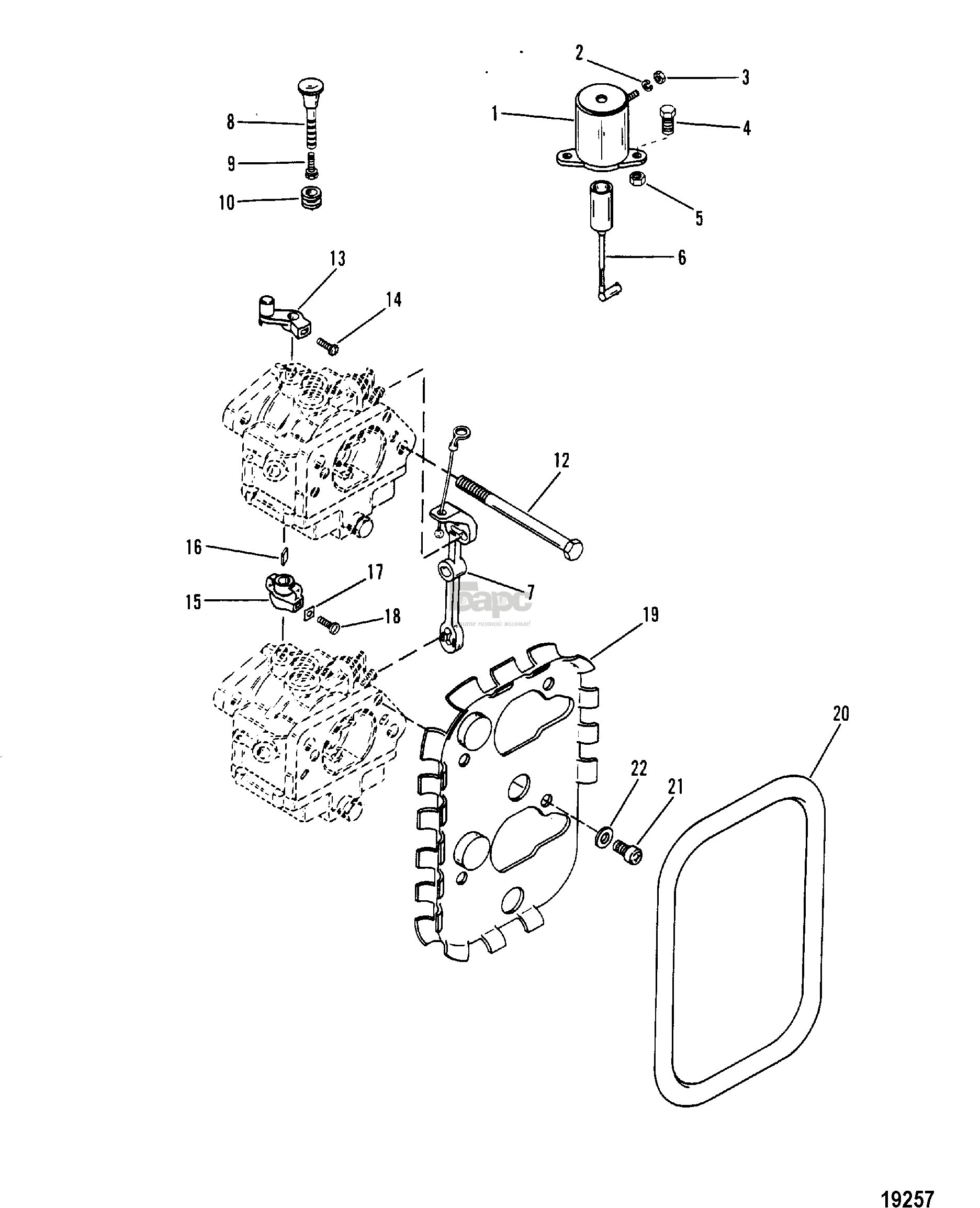 Carburetor Linkage and Choke Solenoid