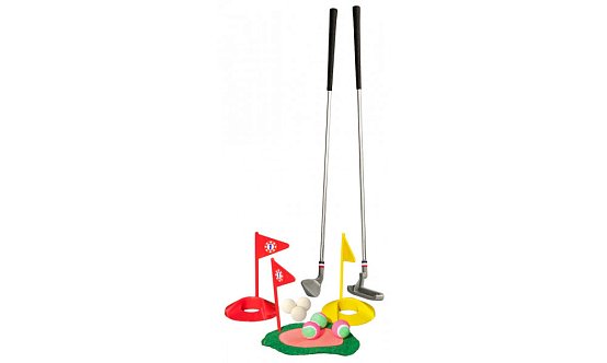 Набор для игры в мини-гольф 2 в 1 для улицы и дома